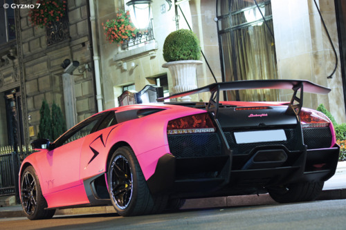 Pink Thing of the Day Pink Lamborghini Report By Rezpect on Jan